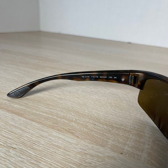 Ray-Ban RB4173 710/73 Sunglasses Top Bar FRAMES ONLY 62-20-130 Made in Italy - Picture 4 of 8